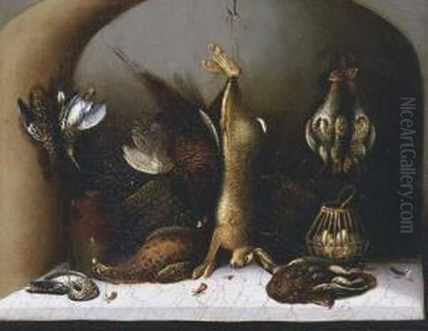 Still Life With Dead Game And Rabbit - view 1