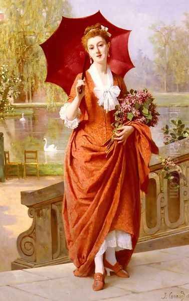 The Red Parasol - view 1