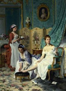 The Levee, 1892 by Joseph Caraud