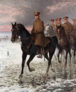 General John J. Pershing (1860-1948) by Jan van Chelminski