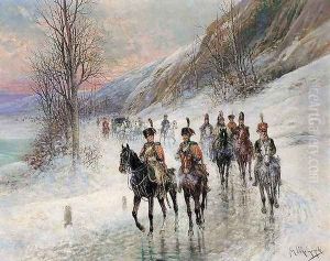 Retreat from Moscow by Jan van Chelminski