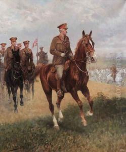 Field Marshal Haig (1861-1928) by Jan van Chelminski