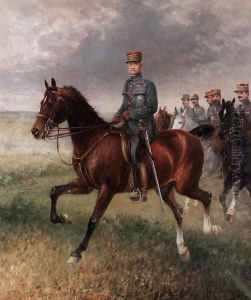 Marshal Ferdinand Foch, OM, GCB, (1851-1929) by Jan van Chelminski