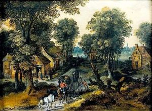 Paysage A La Carriole