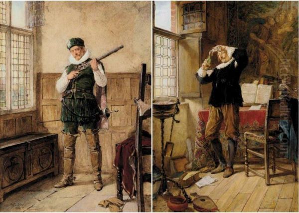 Preparing For The Hunt And The Laboratory: An Alchemist At Work: Two Works - view 1