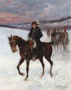Marshal Ney on horseback; Campaign in Russia