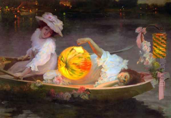 Carnival Eve by Ulpiano Checa y Sanz