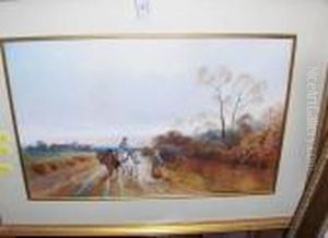 A Chat By The Way, And Late Autumn, And Inscribed by James Walter Gozzard