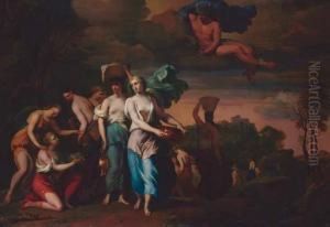 Mercury Watching Pandrosus, Herse And Aglauros