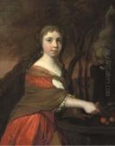 Portrait Of A Girl by Barent Graat