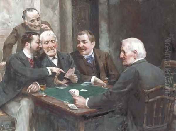 The Card Players - view 1