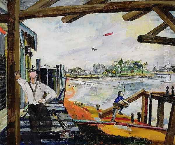 Coast Scene with Children in the Foreground - view 1