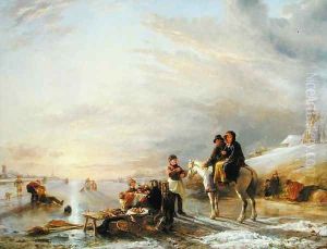 Frost Scene, 1827 by William Collins