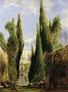 Villa D'Este, Tivoli by William Collins