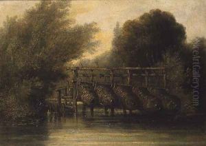 Eel pots by William Collins