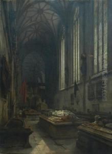 Wnetrze Katedry W Tubingen