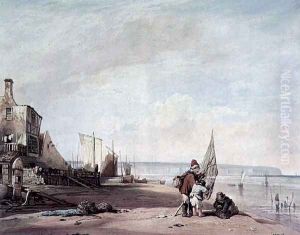 Juvenile Shrimpers, Deal by William Collins