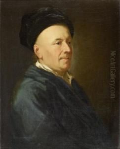 Portrait Of An Erudite by Anton Graff