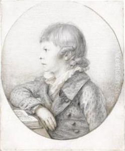 Half-length Portrait Of A Young
Boy, Possibly Wilhelm Chodowiecki, Son Of The Artist Daniel Half-length Portrait Of A Young
Boy, Possibly Wilhelm Chodowiecki, Son Of The Artist Daniel