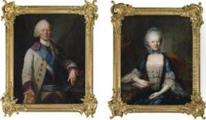 Portrait Of Graf Carl Sigismund Von Arnim (1700-1773) Portrait Of Graf Carl Sigismund Von Arnim (1700-1773)