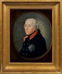 Portrait Konig Friedrichii. Von Preusen Im Oval
