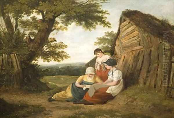 Landscape with Three Figures - view 1
