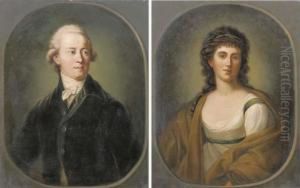 Portrait Of Otto Carl Friedrich by Anton Graff