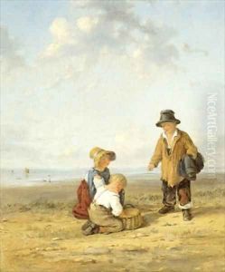 Figures on the Seashore by William Collins