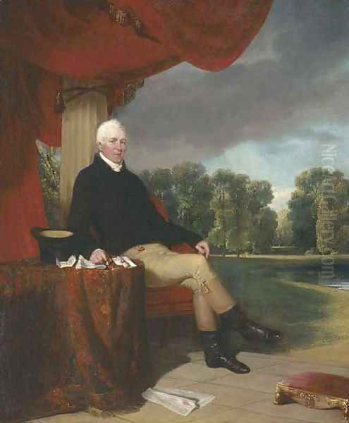 Portrait of James Campbell of Hampton Court House - view 1