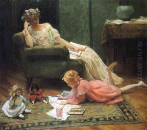 Dolly's Portrait by Charles Curran