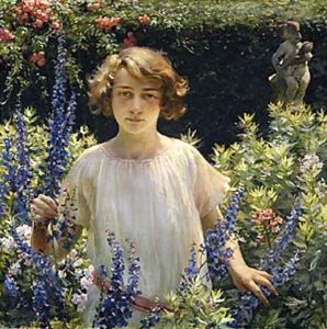 Betty Newell 1922 by Charles Curran