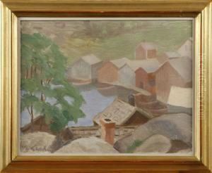 Fiskelage I Angermanland by Hjalmar Grahn