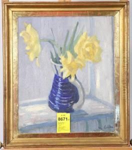 Blomsterstilleben, Signerad Blomsterstilleben, Signerad