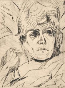 Frau Hella by Walter Gramatte