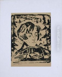 Lauschende by Walter Gramatte