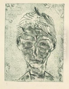 Das Gesicht - Neun Radierungen, Euphorion Verlag by Walter Gramatte