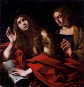 Marie-madeleine Penitente Avec Sa Soeur Marthe