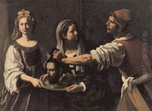 Salome Recevant La Tete De Saint Jean-baptiste