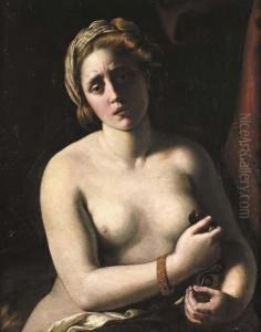 La Morte Di Cleopatra by Antiveduto Grammatica