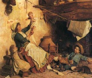 Mother's Pride by Gaetano Chierici