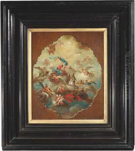 Madonna And Saints. Bozzetto - view 1