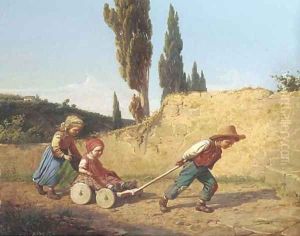 La carozzina by Gaetano Chierici