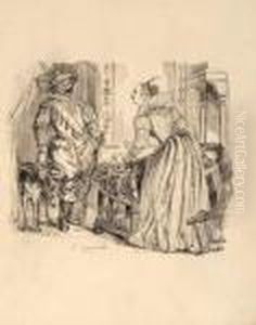Le Cocu by Jean-Jacques Grandville