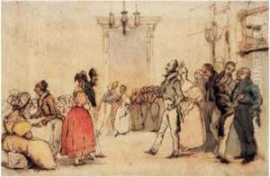 Le Bal by Jean-Jacques Grandville
