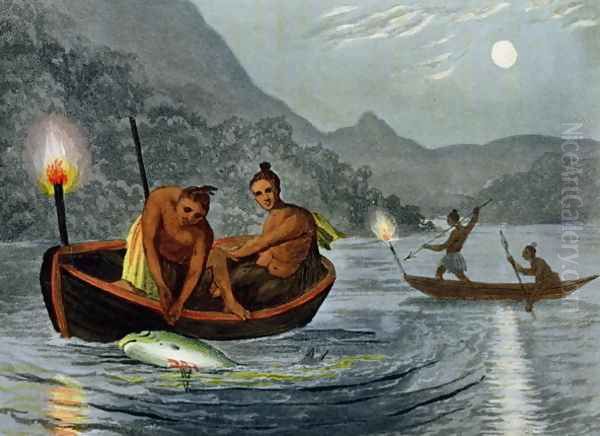 Torch Light Fishing in North America - view 1