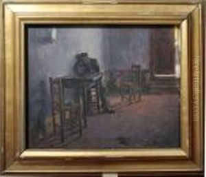 Anciano En La Taberna by Luis Graner Arrufi