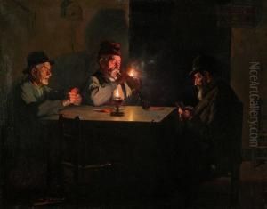 Partida De Cartas. by Luis Graner Arrufi