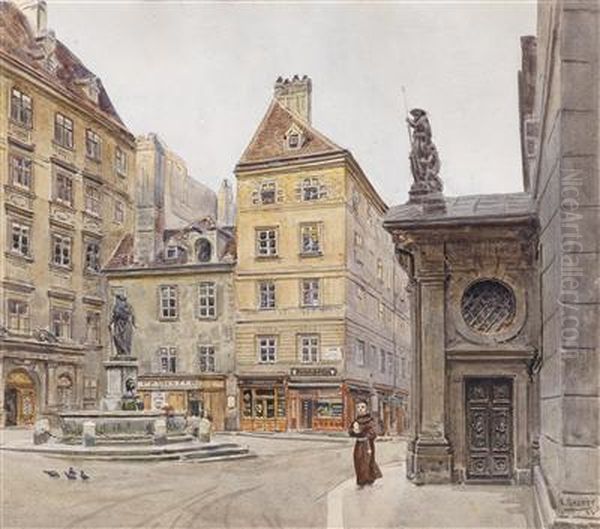 Franziskanerplatz In Vienna - view 1