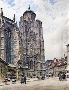 Der Adlerturm Vom Wiener Stephansdom