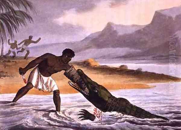 The African Crocodile Hunters, 1813 - view 1